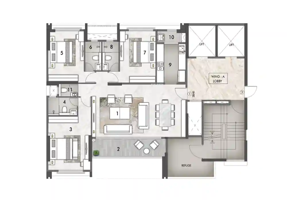 3 BHK